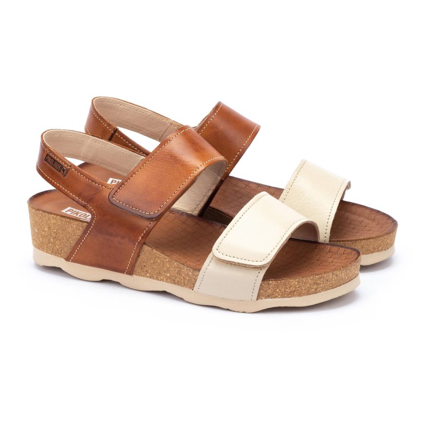 Women's Pikolinos MAHON Sandals Brown | NZ X21A875